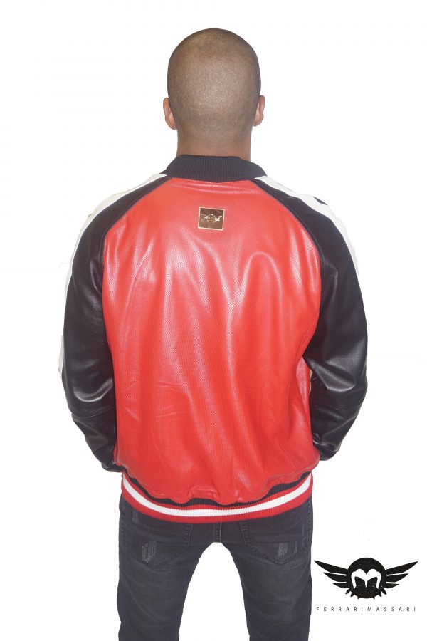 THE REVERISABLE BOSS LEATHER RED