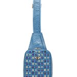 MINI MONEY BAG BLUE/WHITE