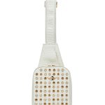 MINI MONEY BAG WHITE/GOLD