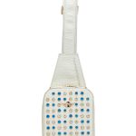 MINI MONEY BAG WHITE/BLUE